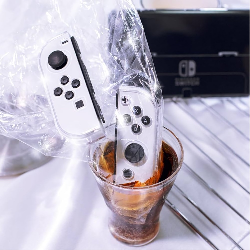 ✨BNWT - Transparent Protective case with NS Switch Accessories✨ - Picture 5 of 9
